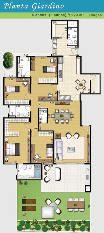 Apartamento à venda com 4 quartos, 190m² - Foto 17