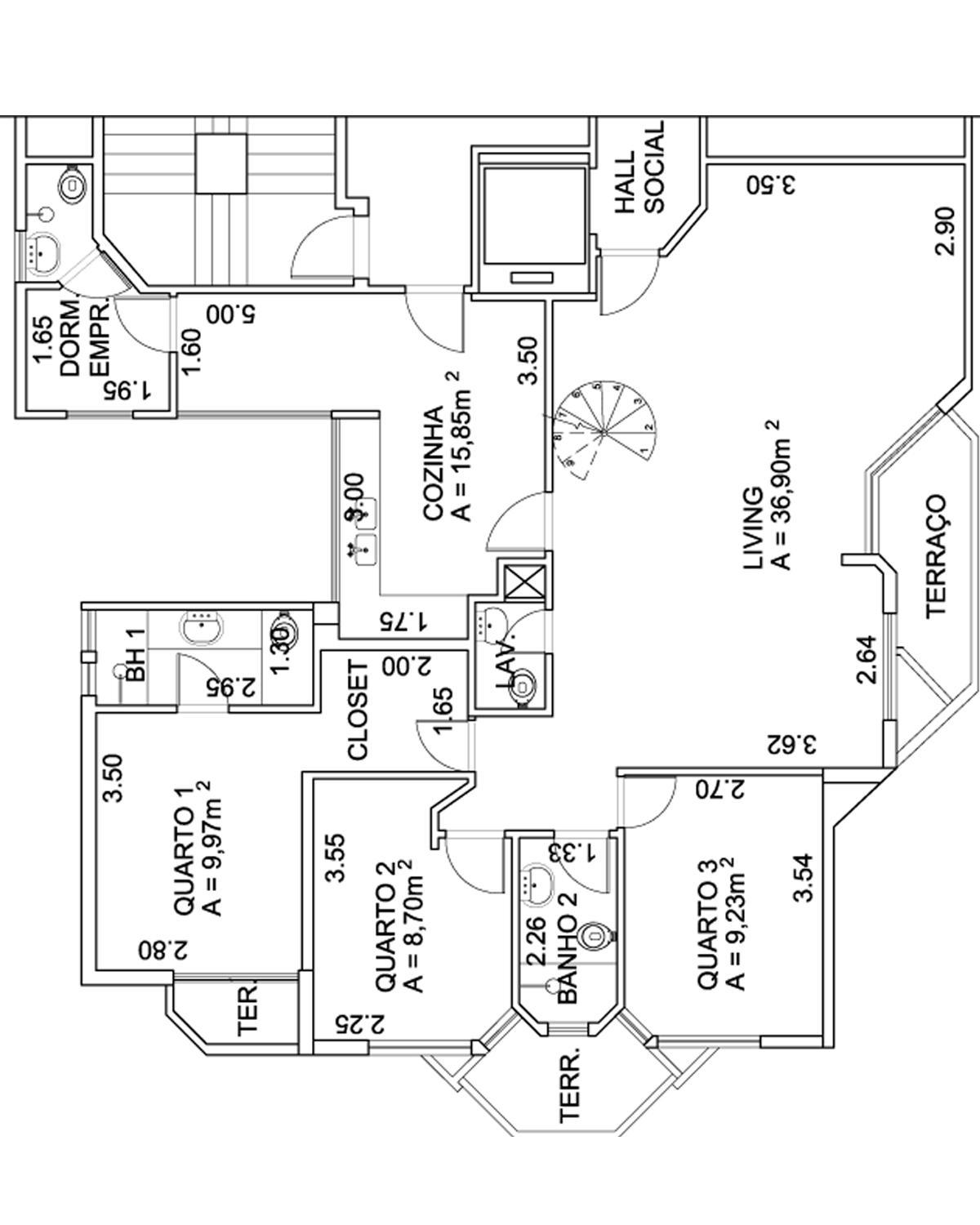 Apartamento à venda com 4 quartos, 120m² - Foto 14