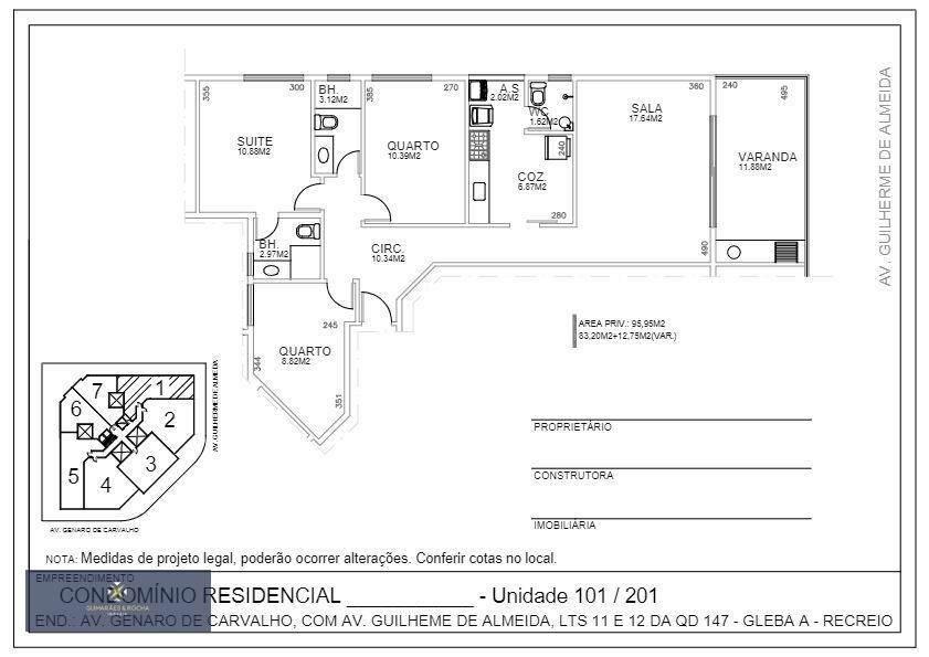 Apartamento à venda com 2 quartos, 65m² - Foto 5