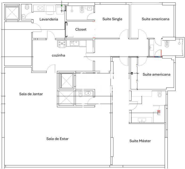 Apartamento à venda com 4 quartos, 226m² - Foto 55