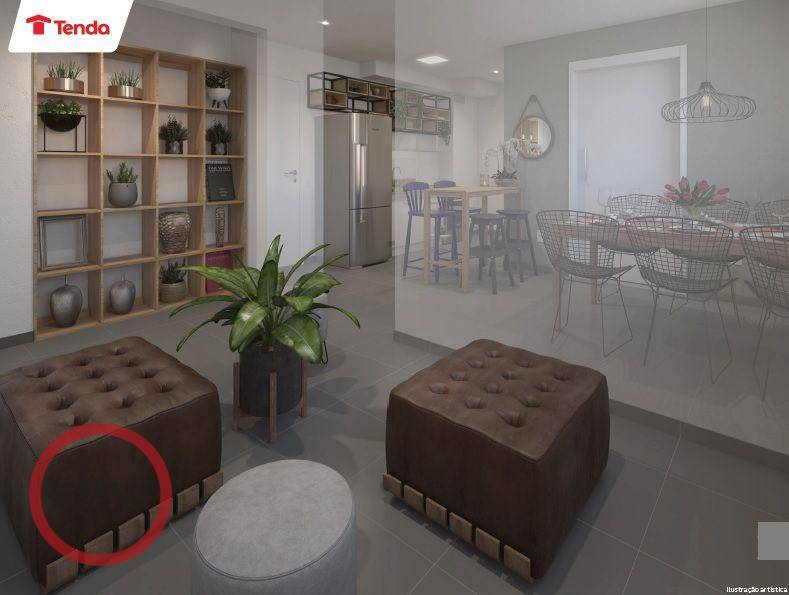 Apartamento à venda com 2 quartos, 35m² - Foto 3