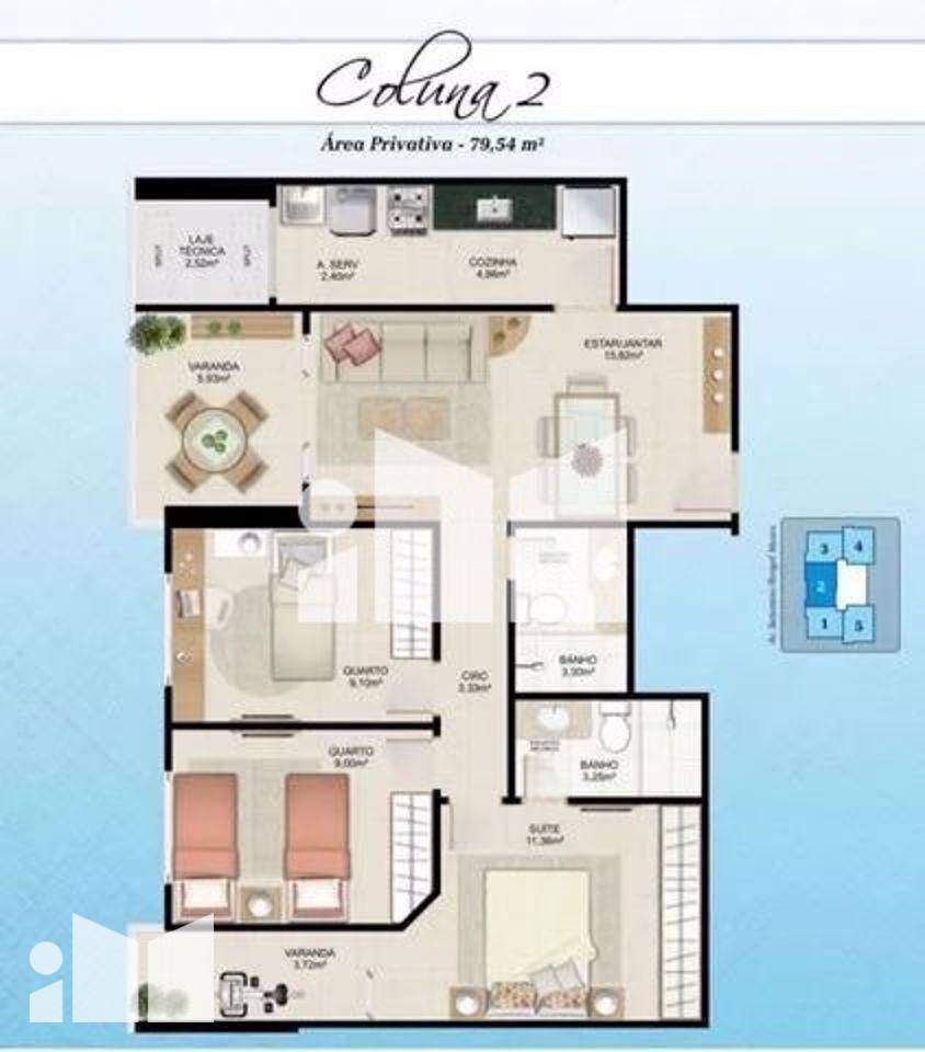 Cobertura à venda com 3 quartos, 150m² - Foto 2