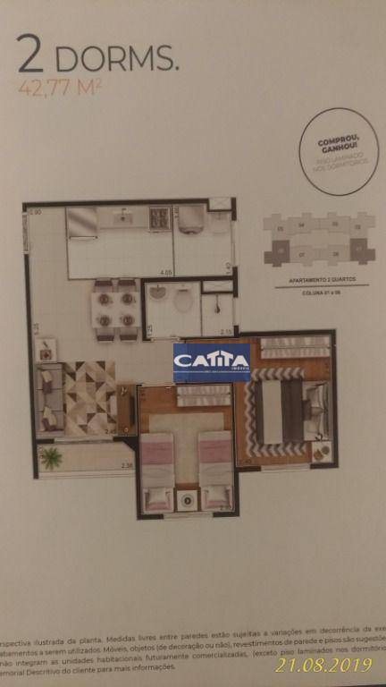 Apartamento à venda com 2 quartos, 41m² - Foto 14