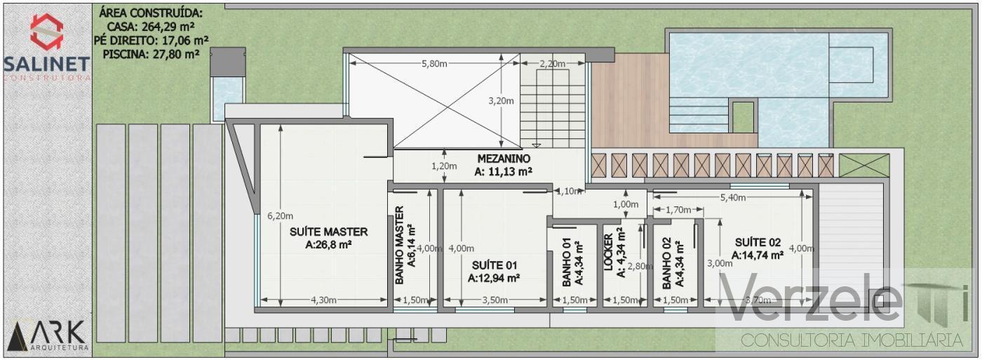 Casa de Condomínio à venda com 3 quartos, 360m² - Foto 15