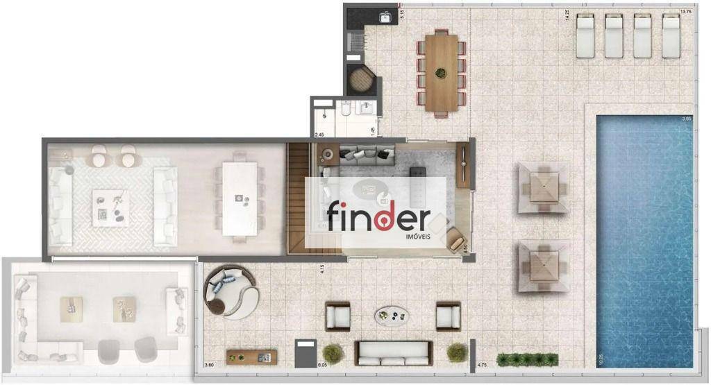 Apartamento à venda com 3 quartos, 275m² - Foto 66
