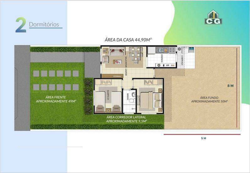 Casa à venda com 2 quartos, 44m² - Foto 32