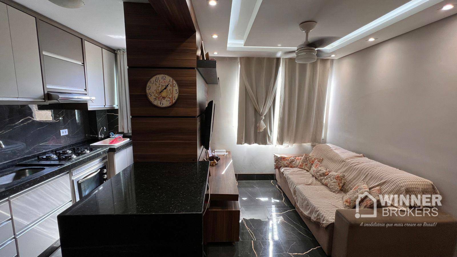 Apartamento à venda com 2 quartos, 55m² - Foto 3