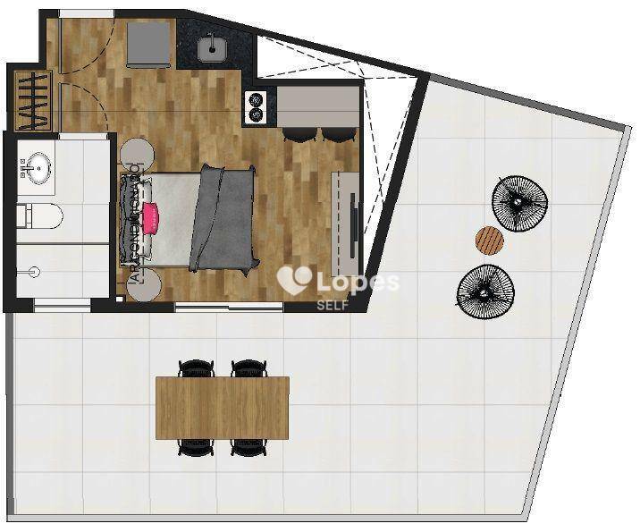 Kitnet e Studio à venda com 1 quarto, 33m² - Foto 51