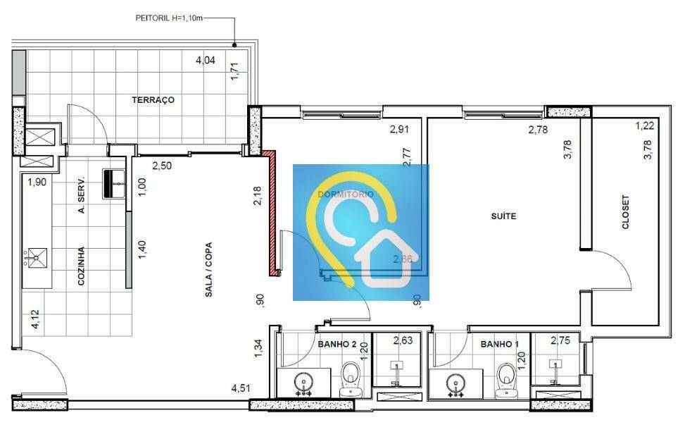 Apartamento à venda com 2 quartos, 67m² - Foto 28