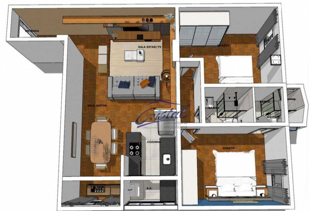 Apartamento à venda com 2 quartos, 73m² - Foto 18