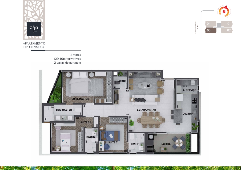 Apartamento à venda com 3 quartos, 1204m² - Foto 37