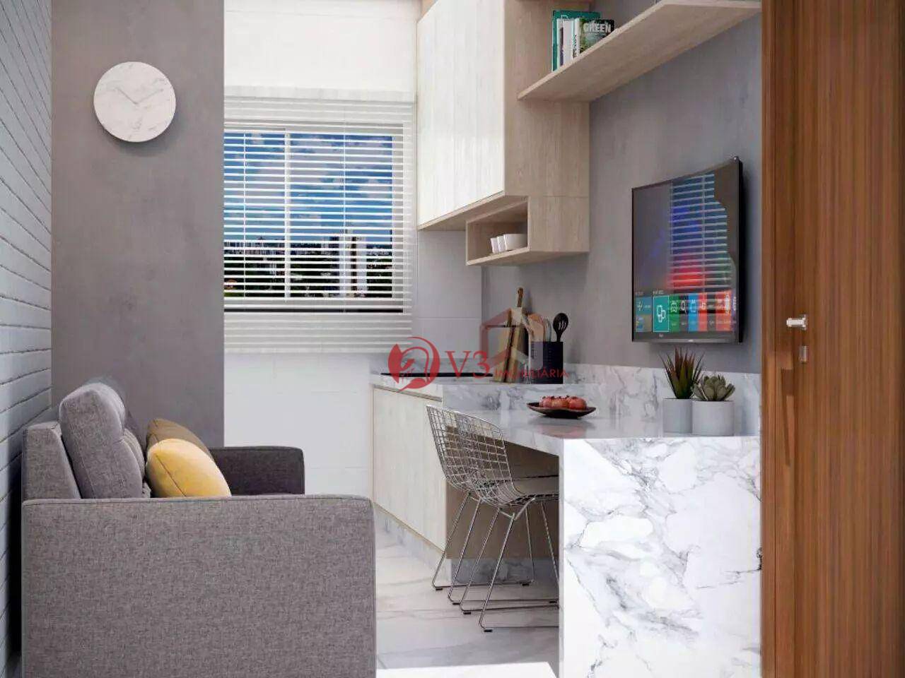 Apartamento à venda com 2 quartos, 36m² - Foto 1