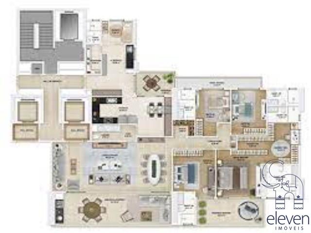 Apartamento à venda com 4 quartos, 285m² - Foto 14