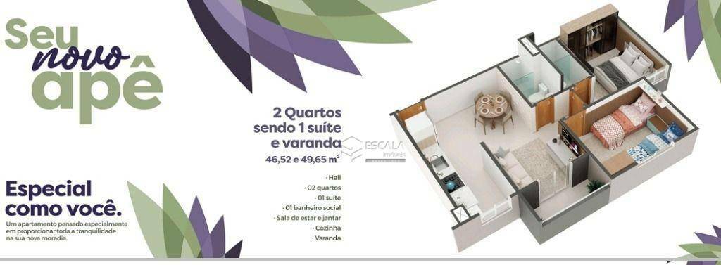 Apartamento à venda com 2 quartos, 46m² - Foto 22