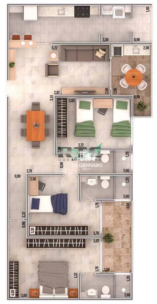 Apartamento à venda com 3 quartos, 107m² - Foto 8