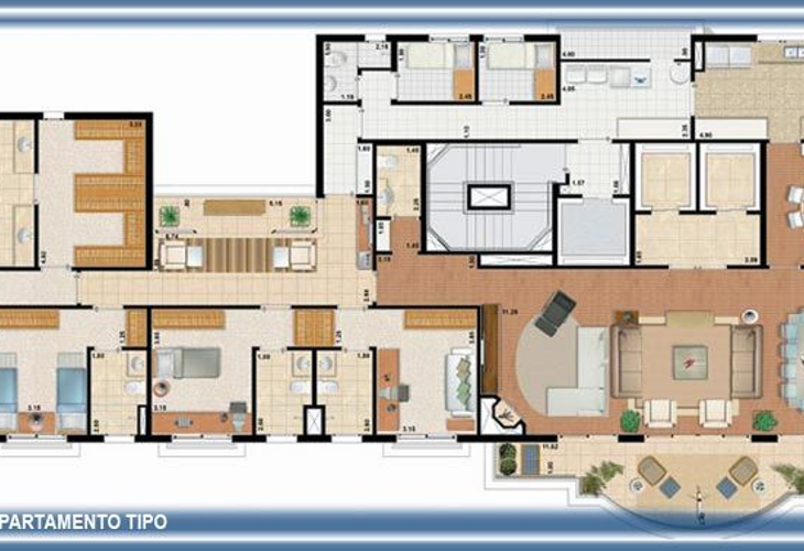 Apartamento à venda com 4 quartos, 327m² - Foto 5