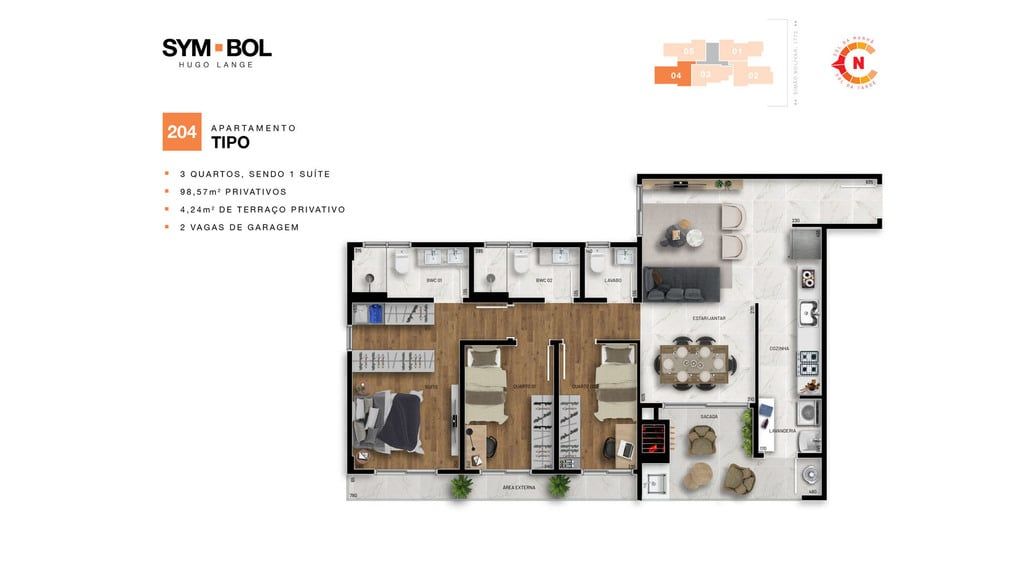 Apartamento à venda com 3 quartos, 102m² - Foto 35