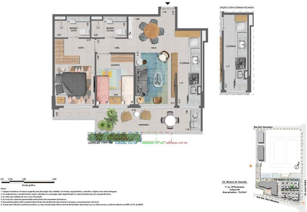 Apartamento à venda com 2 quartos, 78m² - Foto 26