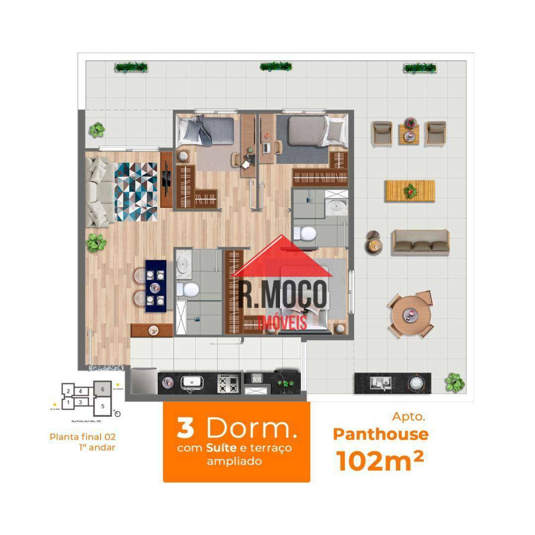 Apartamento à venda com 1 quarto, 31m² - Foto 17