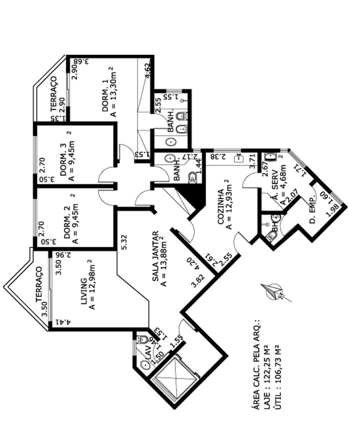 Apartamento à venda com 3 quartos, 120m² - Foto 12